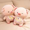 40cm Squishy Pig Doll Down Cotton Stuffed Kawaii Piggy Animal Plushie Sleeping Companion Present