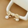 Double C Pearl Earrings for Women - Niche Design, Trendy 2023, 925 Silver Needle