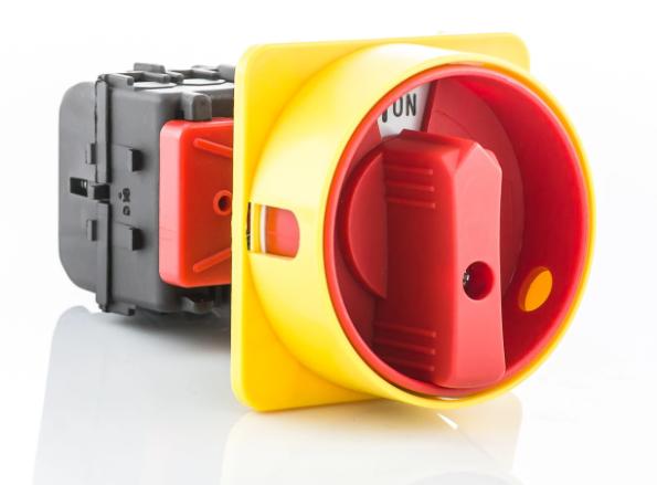 Łącznik Krzywkowy 0-1 3P 32A Ip65 Do Wbudowania Ml032.3-Tb/Rg5