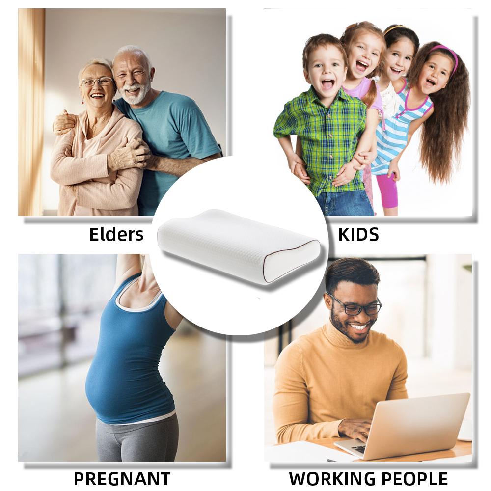 Ортопедическая подушка подушка из пеноматериала с эффектом памяти медленный отскок подушка для шеи эргономичная память расслабляющая шея комфортный сон