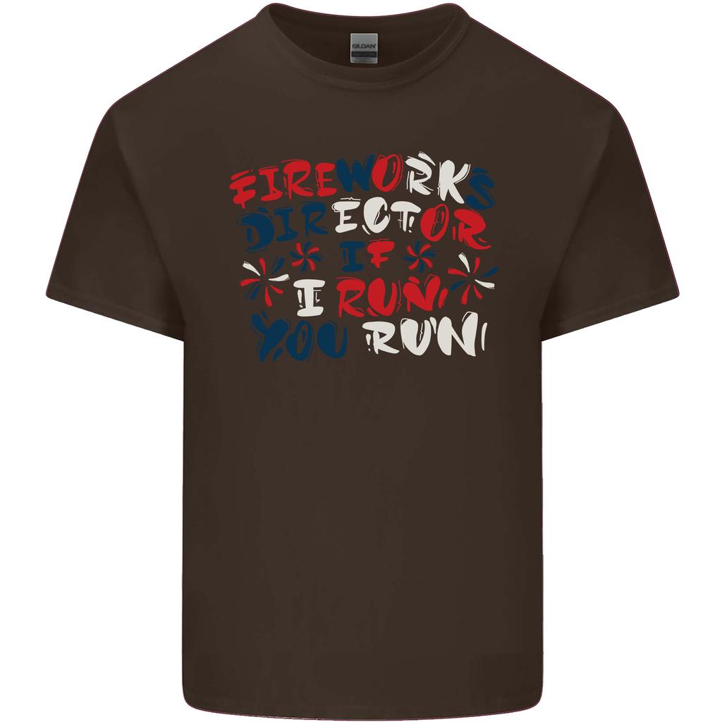 Fireworks Director Funny Bonfire Night July 4th Unisexs Light Cotton TShirt