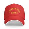 Бейсбольная кепка Стивена Кинга Rules Кепка с защелкой на спине Кепка для гольфа Мужская пляжная шляпа Шляпа унисекс Женская