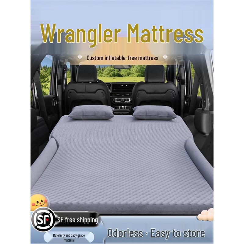 Надувной матрас для автомобиля Jeep Wrangler: Надувной матрас в багажник и на заднее сиденье для сна
