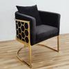 Nordic Living Room Chairs Fabric Light Luxury Single Leisure Chair Living Room Furniture Simple Comfortable Backrest Armchair