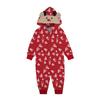 Christmas Hooded Jumpsuit Pajamas Elk Loungewear Outfits, Family Xmas  Matching Sets