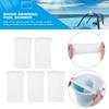 100-5PCS Pool Skimmer Socks Elastic Nylon Mesh Swimming Pool Filter Socks Basket Skimmer Pool Filter Debris Leaves Storage Socks