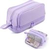 Portable Pen Bag With Large Capacity Pen Holder, Children's Multi-functional Pencil Case