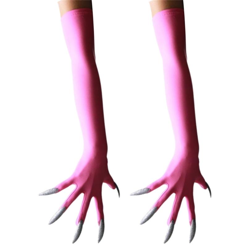 Темная серия Лапы Ногти Перчатки Эластичные Нарукавники Панк Нарукавники Модные Перчатки для Рук Аксессуар Для Ролевых Мероприятий Сборов
