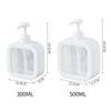 Bathroom Soap Pump Dispenser Portable Plastic Press Bottle for Soap Shower Lotion Hand Sanitizer Sub-Bottling Bottle