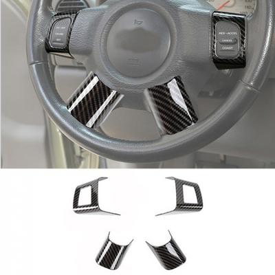 Декоративная накладка на руль из углеродного волокна для Jeep Grand Cherokee 2006-2010