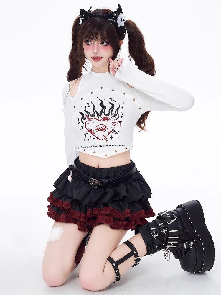 Мини-юбки Y2k, летние женские, черные, готические, трапециевидные, плиссированные, юбки, Harajuku, винтажная, 90-е, эстетика, кавайная юбка, одежда 2000-х