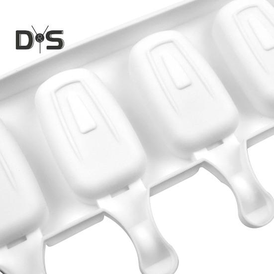 Прочная форма для мороженого, не содержащая BPA, антидеформируемый летний лоток для формы для мороженого