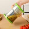 Dry-Wet Separation Pickle Vegetable Jar Hourglass Type Pickled Juice-Separation Food Filter Container Ideal For Storing Pickles