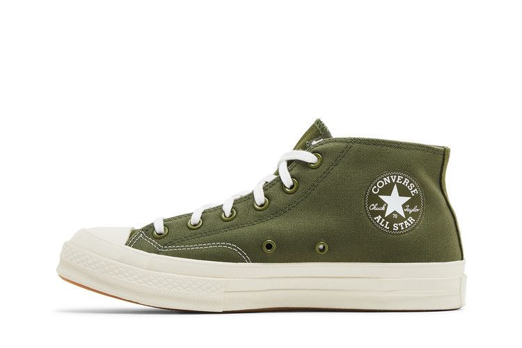 Men's Sneakers Undefeated x Converse Chuck 70 Mid 'Chive Parchment'