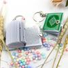 Mini Quran Book Vintage Keychain Holder Ring Pendant Decor Gift
