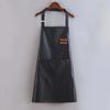 Kitchen Chef Apron Durable Seams Adjustable Neck Strap Waterproof with Large Front Pocket Heavy-duty BBQ Apron
