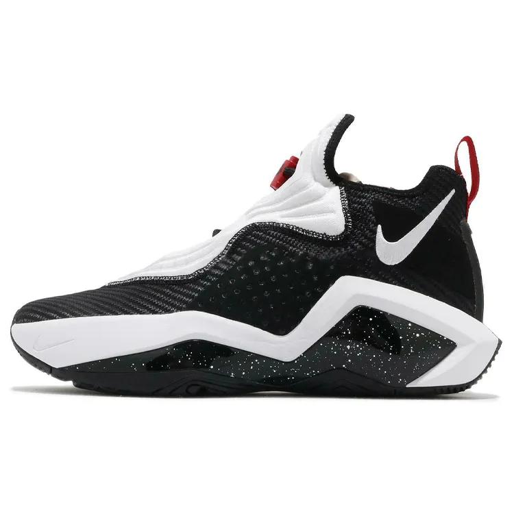 Nike LeBron Soldier 14 EP 'Black White' (Unisex) Black / White / University Red Basketball Shoes CK6047 002