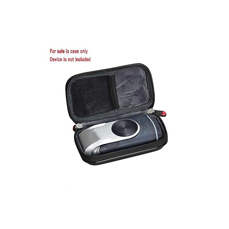 Hermitshell Exclusive защитный дорожный чехол для хранения и переноски, полностью совместимый с мужской электробритвой Braun M-90 Mobile