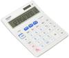 Aurora Japan Large Desk Calculator 12 Digit Display White DT980TX-W