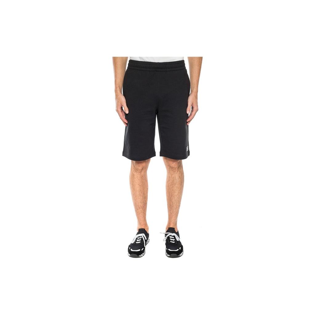 Emporio Armani Однотонные повседневные шорты мужские, средней посадки, свободного кроя, прямые, Черный 8NPS02PJ05Z1200