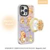 Медведь из масла подходит для Apple 16promax магнитный чехол для мобильного телефона 13 airbag-держатель 14 милый мультяшный 15 пара