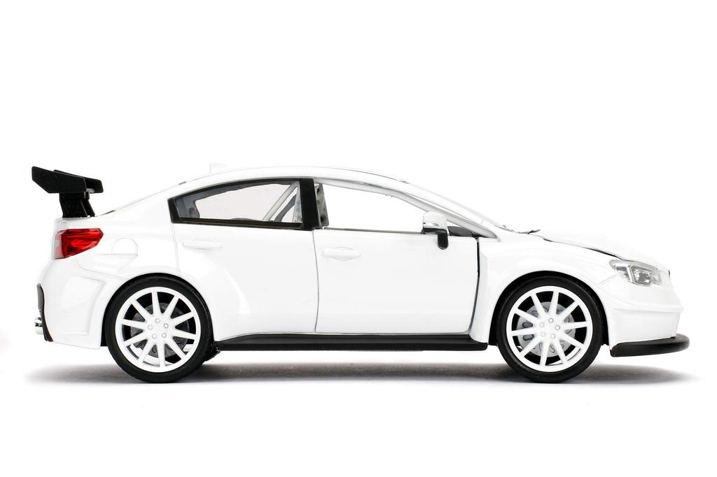 FAST FURIOUS литой мини-автомобиль SUBARU WRX Sti 124 и Mr.LITTLE NODODY'S