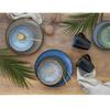 CreaTable Bali Blue/green Dinnerware Set, 16 Pieces (23629)