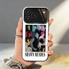 Чехол для телефона Singer S-Shawn M-Mendes Для iPhone17 16 15 14 13 12 Pro Max Серый Черный Матовый Лазерный Металлик Аврора Funda