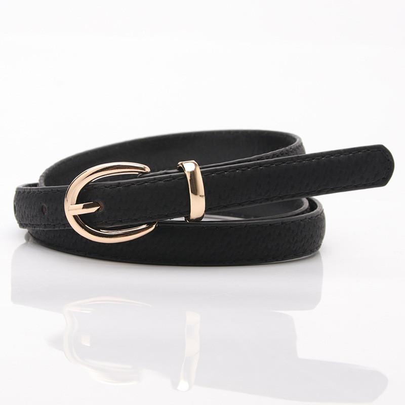 Womens Fashion Pu Leather Belt With Pin Closure For Daily Wear And College Look