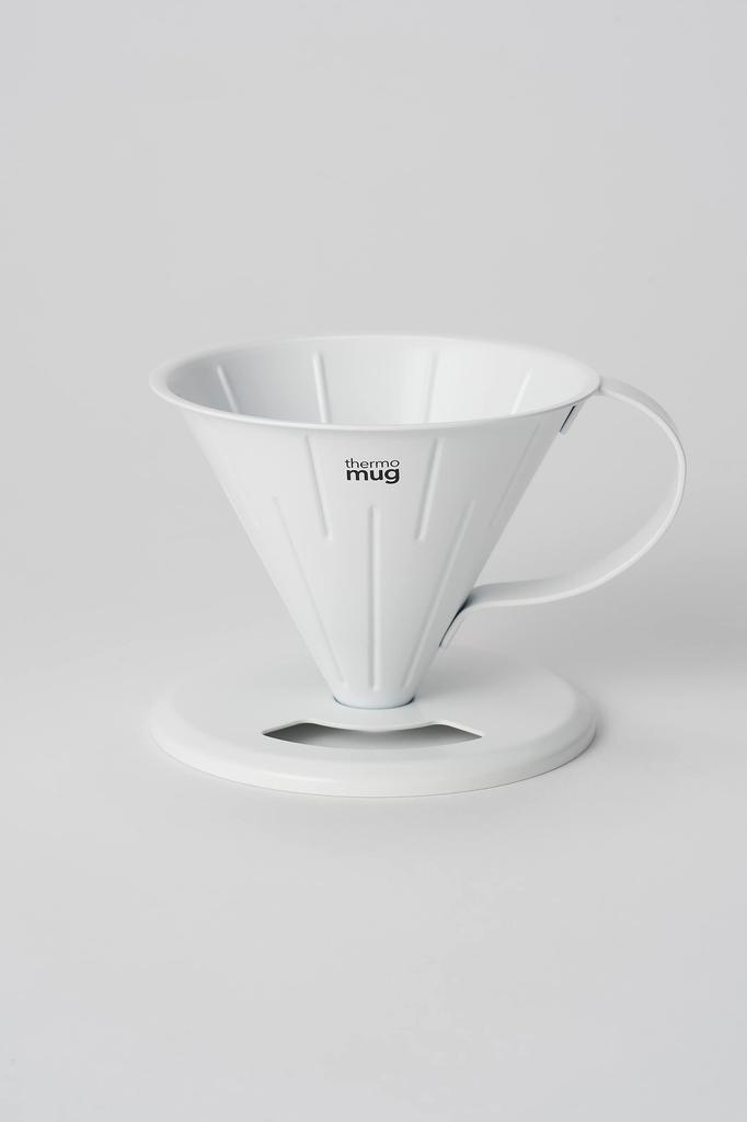 Термокружка Кофейная воронка Белая xx H8см КОФЕЙНАЯ ВОРОШКА Сделано в Японии 9.7 W11.5 [TSUBAME S] T-CDS21
