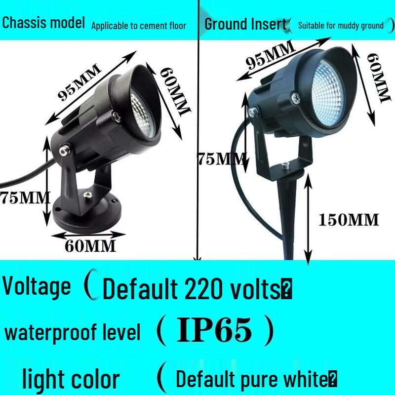 NuFeng 9W Outdoor LED Tree Spotlight