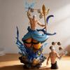 One Piece Энель Бог Грома Две Формы GK Аниме Модель Экстра Большой Коллекционная Фигурка для Фанатов 45см