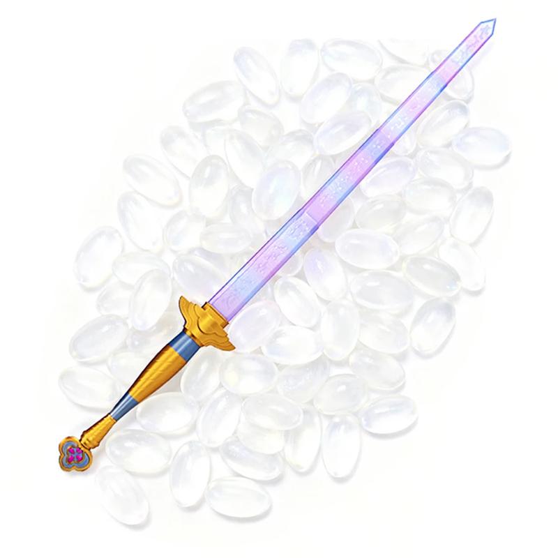 Devil Girls Group High-Quality Role-Playing Lumi Symbol Sword Costume Props Purple Long Sword Accessories Role-Playing Props