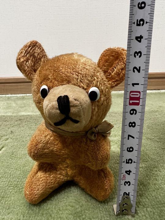 [USED] Japanese-made teddy bear plush toy