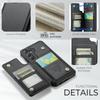 For Samsung Galaxy S24 Phone Case CASEME C22 Leather Back Cover with RFID Blocking Card Slots