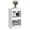 Bookshelf Room Divider White 40*30*72 cm