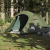 VidaXL Tunnel Camping Tent 3 Person Olive Green Waterproof, Tent, Camping Shelter, Garden Shelter, Garden Tent, 4009627