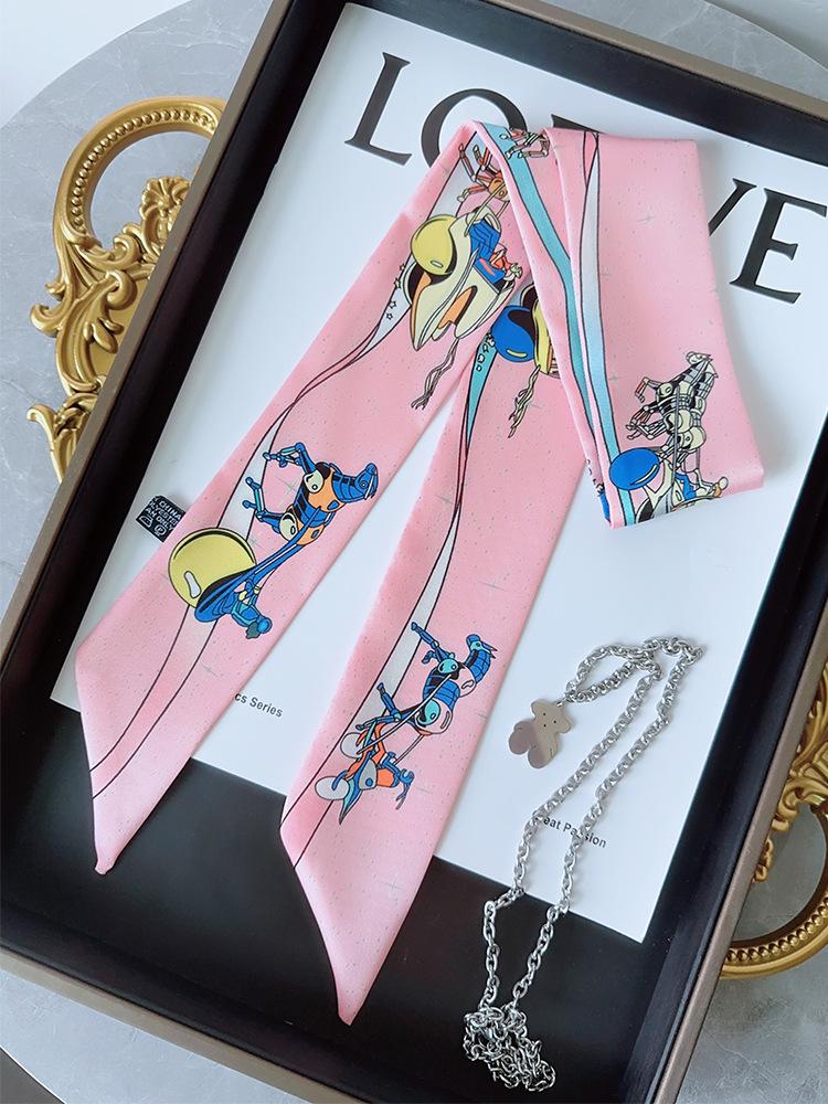 Ленточный декор для ручки сумки-тоут