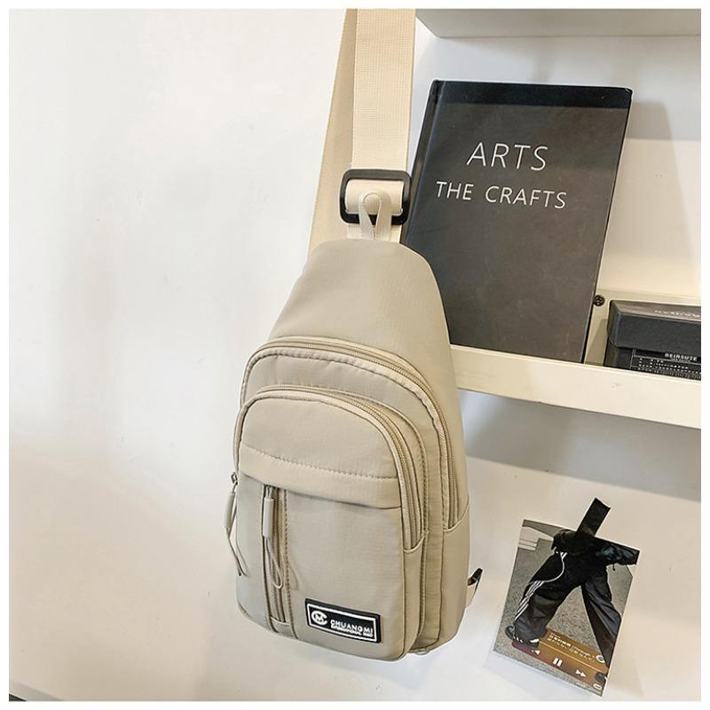 Unisex breast bag fashionable new trendy commuter small satchel versatile single shoulder casual messenger chest bag