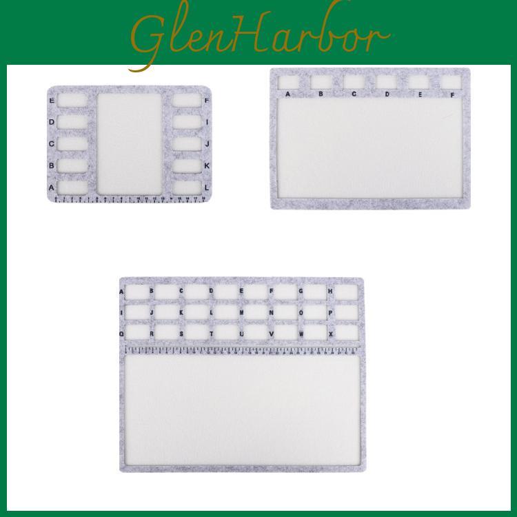 For Workstation Professional Beading Efficient Portable Craft Organization Bead Layout Board Jewelry Making Tray