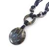 [J6076] - 'Kilimanjaro' Necklace Black Blue
