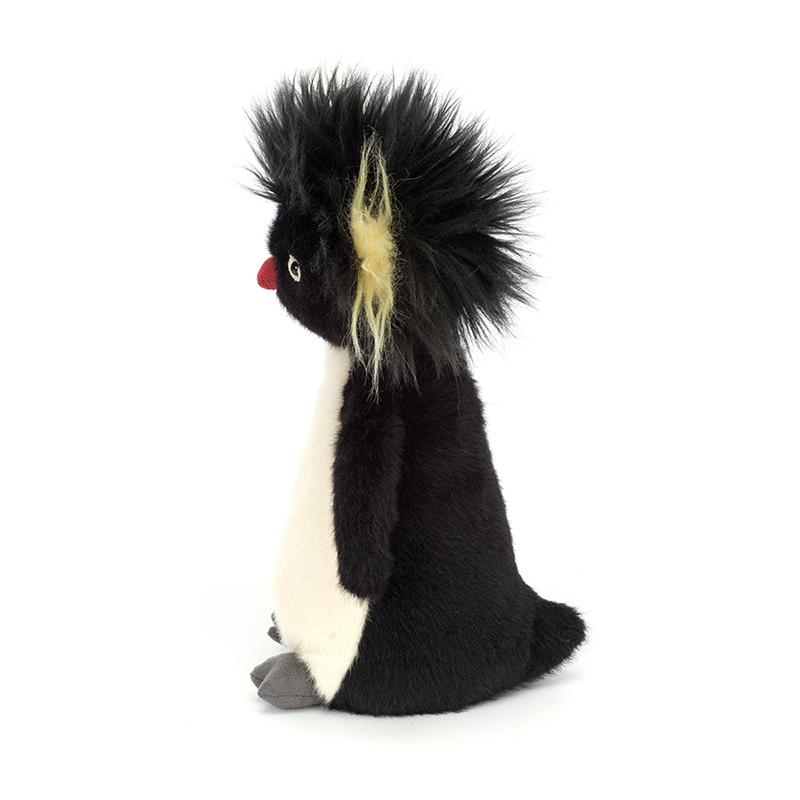 Jellycat Серия "Арктика и Антарктика" Пингвин Ронни, прыгающий по камням, Кукла-спутник Плюшевая кукла Высота 22 см