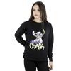Disney Womens/Ladies Lilo And Stitch Ohana Graffiti Sweatshirt