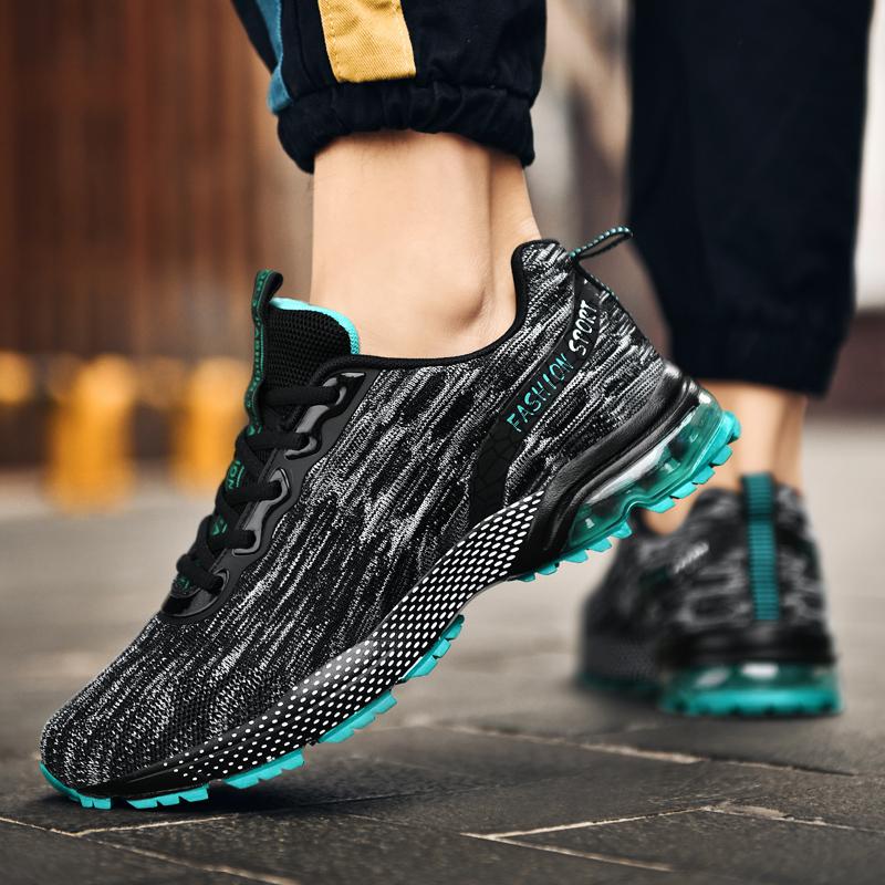 Дышащая мужская повседневная обувь Кроссовки Кроссовки для мужчин Спортивная обувь на открытом воздухе