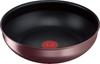 Tefal Pot with Removable Deep Compatible with Gas Free of Harmful Substances Such As Neo IH Maron Brown Unlimited Wok Brown L38577 Stir-Fry Handle,