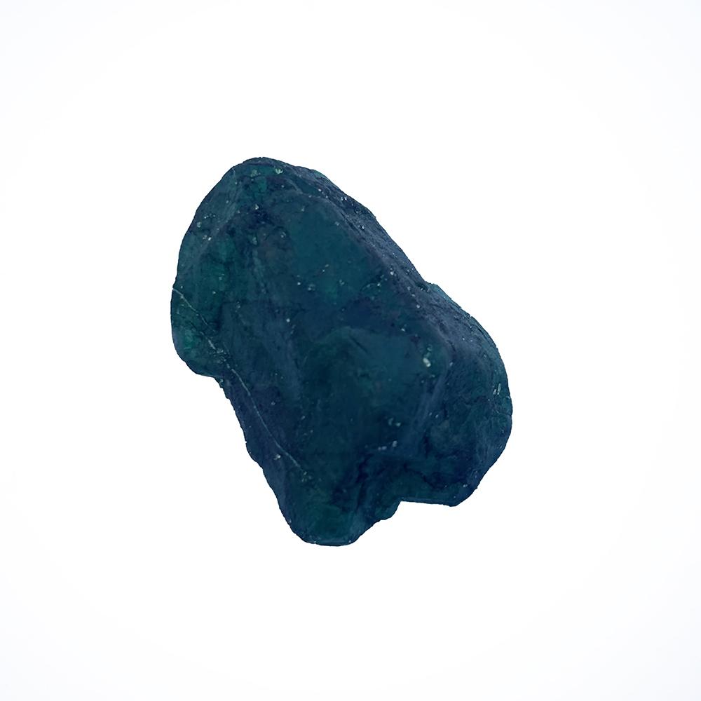 Natural Green Emerald Loose Gemstone 303.10 ct Rough Uncut Earth Minded for Gemstone Collections