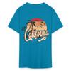 California Shirt NorCal SoCal Travel Tshirt Cali Sunset Beach T-Shirt Size S-6XL