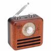 Ретро Bluetooth-колонка с FM-радио R917-A Светло-коричневая