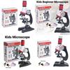 Children's Educational Microscope Toy For Science Discovery High Definition Simulated Biological Experiments Plastic Material