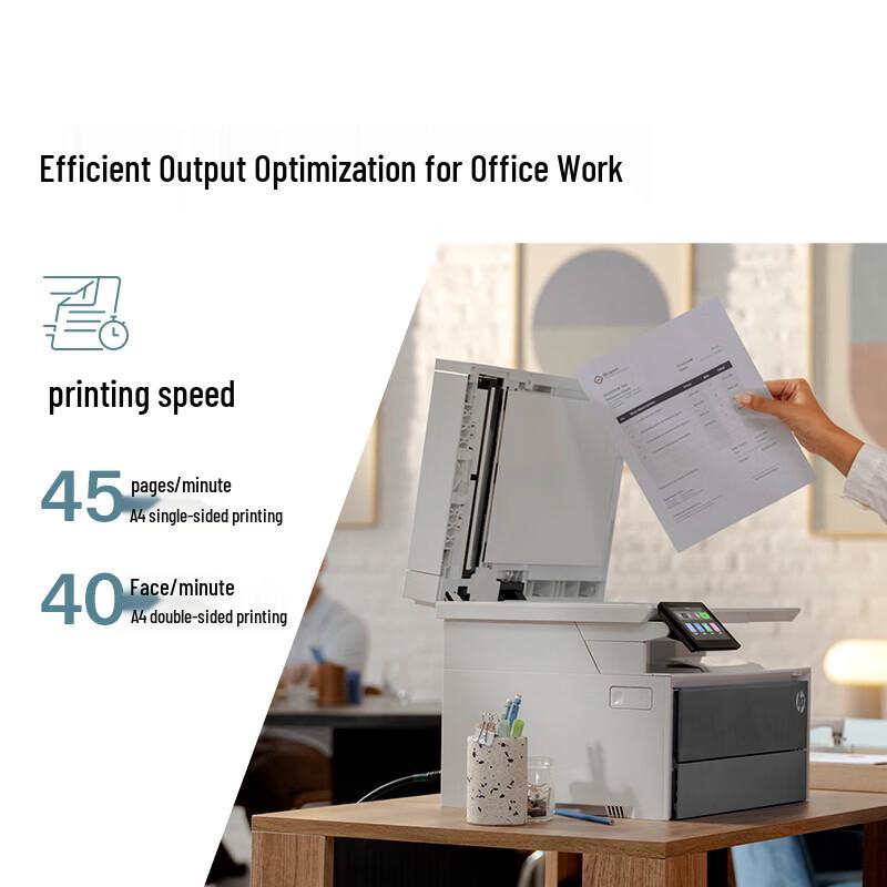 HP LaserJet Pro 4114 Series Monochrome Laser Multi-Function Printer CN plug (adapter included)